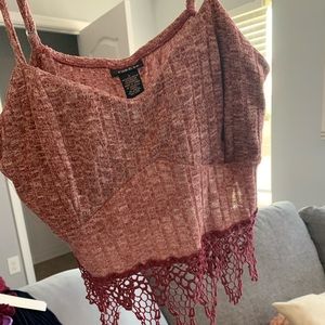 Large rue 21 crop top.